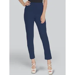 LYRA Women Original Mid-Rise Cotton Trousers-picture-32