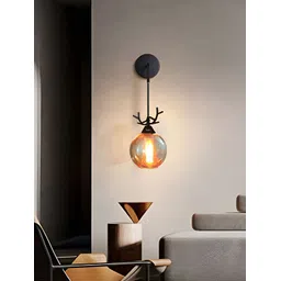 Lyse Decor Gold Toned Glass Spherical Wall Lamp-picture-18