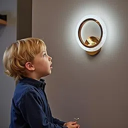 Lyse Decor Wall led Lights for Home Decoration Hall, Wall Lamps for Living Room led, Wall Lights for Bedroom (Warm White, Natural White and Cool White)-picture-14