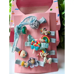 LYTIX 10 Pcs Assorted Alligator Hair Clips-picture-29