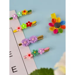 LYTIX Girls Assorted Set Of 42 Embellished Alligator Hair Clip-picture-37