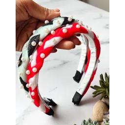 LYTIX Girls Pack Of 2 Beaded Hair Band - Assorted-picture-45