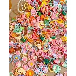 LYTIX Girls Set Of 30 Ponytail Holders-picture-28