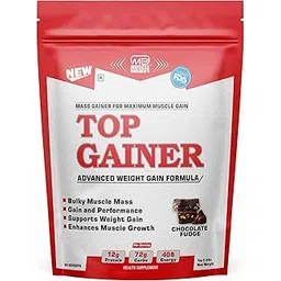 M B Muscle Builder's High Protein Mass Gainer For Muscle Mass With Fruits Extracts,BCAAs And Advanced Weight Gain Formula,Top Gainer | weight gainer | 2lbs(Chocolate)-picture-22