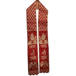 M H Textile Clothing Jai Shree Ram Dupatta/Chunni/Patka For Men, Women, Boys & Girls-picture-12