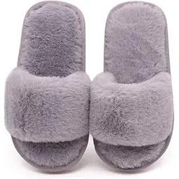 m mcirco Soft Plush Indoor House Slipper for Women, Bedroom Room Slippers, Winter Slippers 2025.-picture-37