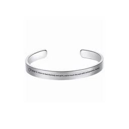 M Men Style Men Silver-Plated Kada Bracelet-picture-17