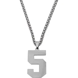 m men style Sports Jersey Number Jewelry Personalized Gift for Him Silver Stainless Steel Pendant Chain For Men And Women LCPn186-picture-54