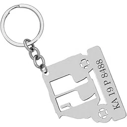 m men style Vehicle Keyring Customized Your Vehicle No. Plate on Your Model With Messages Keychain Gift For Boys, Men,Birthday, Friends Gift For Birthday, Friends LCKN030-picture-19