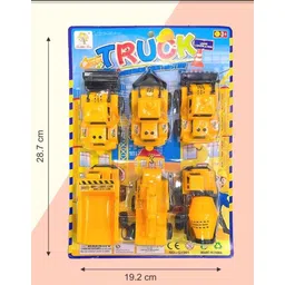 m s.toys 6 Pcs Educational Construction Toys Vehicle Set,JCB Gift Toys-picture-32