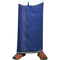 m2dc 100% Pure Cotton Men's Color Dhoti/Dhoties/Mundu- 2mts-picture-20