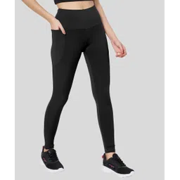 m7 by metronaut Solid Women Black Tights-picture-12