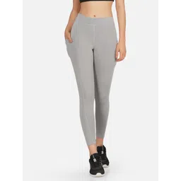 m7 by metronaut Solid Women Grey Tights-picture-23