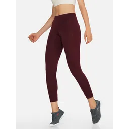 m7 by metronaut Solid Women Maroon Tights-picture-19
