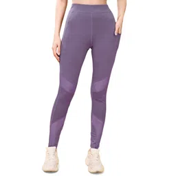 m7 by metronaut Solid Women Purple Tights-picture-21