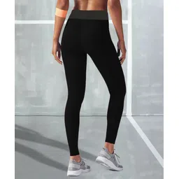 m7 by metronaut Solid Women Black Tights image 2