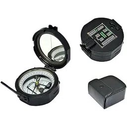 M.A & SONS COMPASS Brass Nautical Geological Brunton Compass (Black)-picture-10