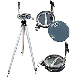 M.A & SONS Prismatic Compass with Stand and Box-picture-13