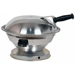 ma narmada Aluminum Tandoor Bati Maker Baking Oven, (Silver) Food Steamer-picture-40