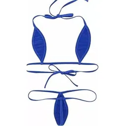 m.a.1 Women's Triangle Bikini Set with String Bottom,-picture-37