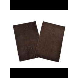 MAA HOME CONCEPT 2-Pcs Brown 1500 GSM Anti Skid Bath Rugs-picture-11