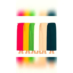 Maa Manosha pure cotton random colour petticoat guaranteed fast colour (pack of 2)009 Cotton Blend Petticoat-picture-20