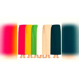 Maa Manosha pure cotton random colour petticoat guaranteed fast colour (pack of 2)011 Cotton Blend Petticoat-picture-13