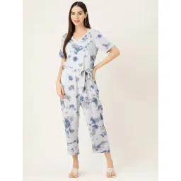 maaesa Blue Tie & Dye Jumpsuit-picture-27