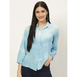 Maaesa Blue Tie & Dye Shirt-picture-48