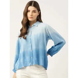 Maaesa Blue Tie & Dye Shirt-picture-15