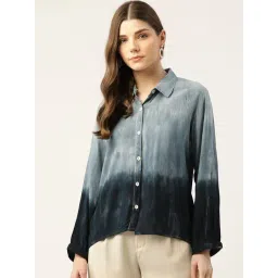 Maaesa Grey & Black Tie & Dye Shirt-picture-13