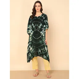 Maaesa Tie & Dyed Kaftan Kurta-picture-17