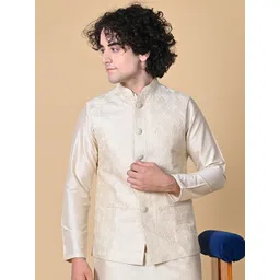 MAAHI FABS Embroidered Nehru Jacket-picture-16