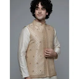 MAAHI FABS Embroidered Nehru Jackets-picture-13