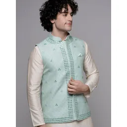 MAAHI FABS Embroidered Nehru Jackets-picture-14