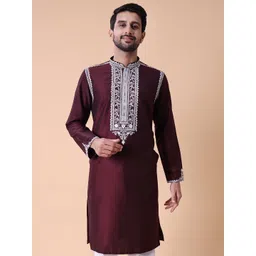 MAAHI FABS Men Floral Embroidered Kurta-picture-40