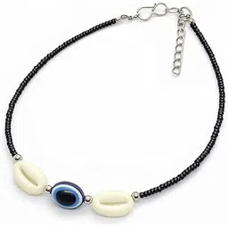 maalgodam White Metal Anklet for Women | 9"+1" Extension Inch Elegant Gifting Payal-picture-52