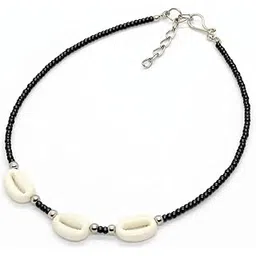 maalgodam White Metal Anklet for Women | 9"+1" Extension Inch Minimal Payal-picture-30