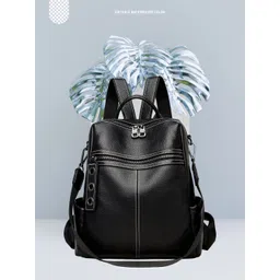 maatrachaaya Women Contrast Detail Backpack-picture-28