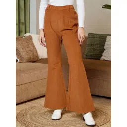 Mabish By Sonal Jain Brown Stripes Pants-picture-46