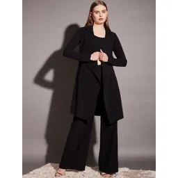 MABISH by Sonal Jain Crop Top With Trouser & Shrug-image-27