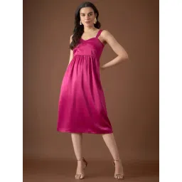 Mabish By Sonal Jain Pink A-Line Dress-picture-33