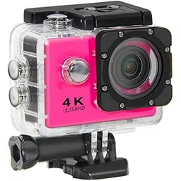 Mabron Action Camera 4K Sports Camera 20MP 40M 170°Wide-Angle WiFi waterproof Underwater Camera with 2.4G Remote Control 2 Batteries 2.0'' LCD Ultra HD Camera with Mounting Accessories Kit - Pink-picture-28