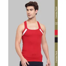 MACHO Lux Cozi Assorted Cotton Gym Vest-picture-13