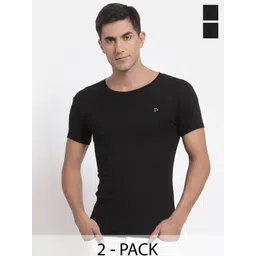 MACHO Pack Of 2 Pure Cotton Undershirt Innerwear Vests-picture-19