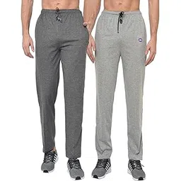 Cotton Blend Regular Fit Men Pajamas(Pack of 2-MACK632083)-image-27