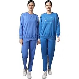 mack jonney Fleece Printed Tracksuit Co-ord Set for Women (Pack of 2)-SW_RN_SKY_46_BLU_LOWER_SKY_BLU_004-P-picture-23