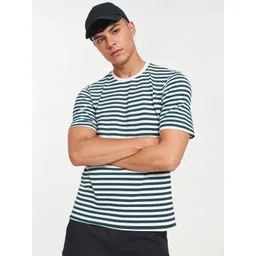 MACK JONNEY Men Striped Pockets T-shirt-picture-35