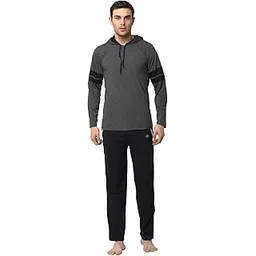 mack jonney Men's Cotton Solid Relaxed Night Suit-picture-37