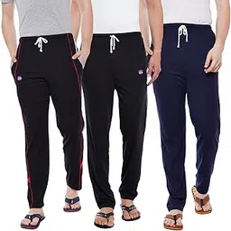 Mack Jonney Men's Regular Fit Trackpants Pack of 3-image-41